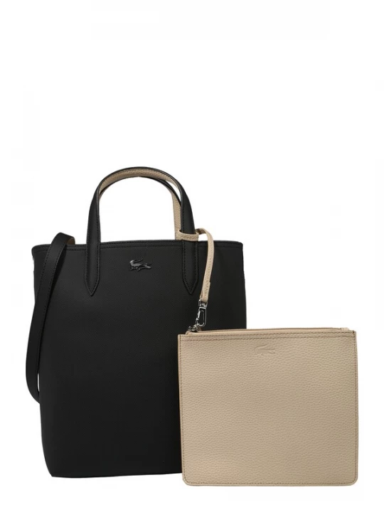 Foto van product LACOSTE Handtas 'Anna' beige / zwart