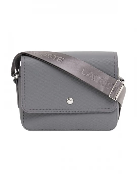 Foto van product LACOSTE Schoudertas 'Lacoste Petit sac messenger Homme Langon Petit Piqué' zwart