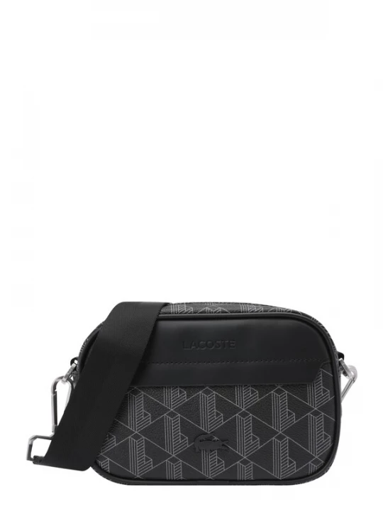 Foto van product LACOSTE Schoudertas lichtgrijs / zwart