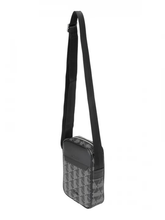 Foto van product LACOSTE Schoudertas 'The Blend' zwart / wit