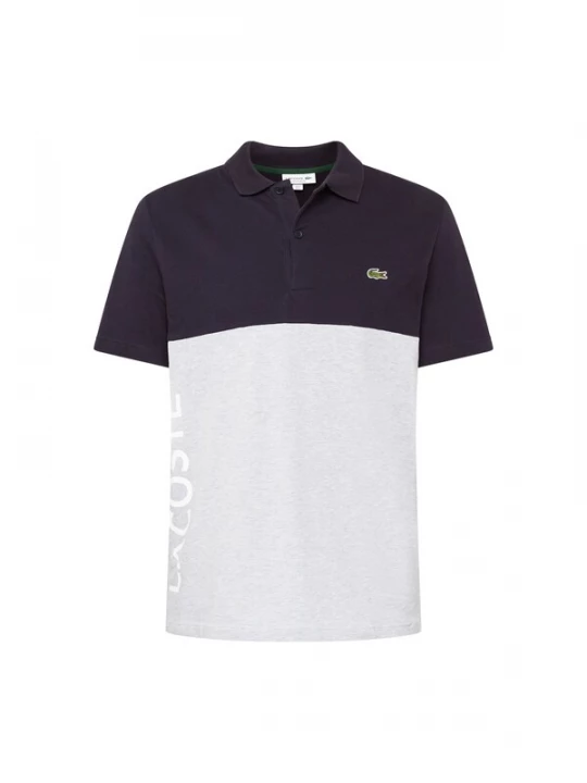 Foto van product LACOSTE Shirt marine / grijs gemêleerd