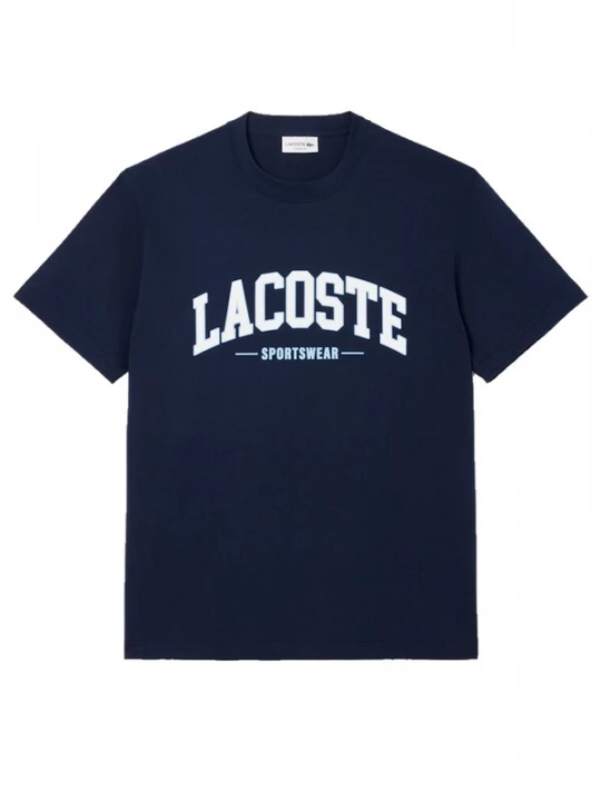 Foto van product LACOSTE Shirt nachtblauw / wit
