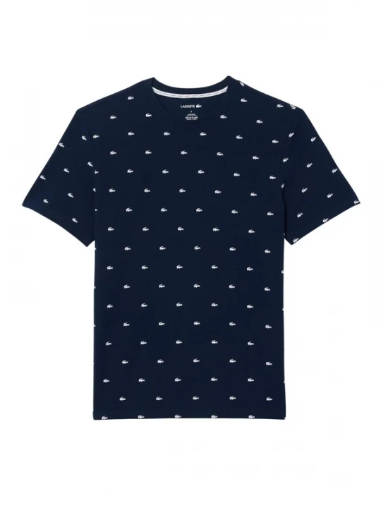 Foto van product LACOSTE Shirt navy / wit