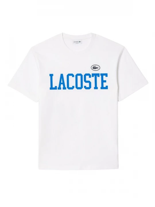 Foto van product LACOSTE Shirt turquoise / zwart / wit