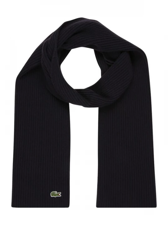 Foto van product LACOSTE Sjaal navy / groen / wit