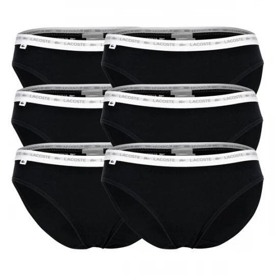 Foto van product LACOSTE Slip grijs / zwart / wit