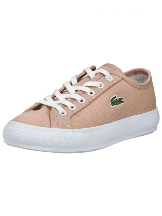 Foto van product LACOSTE Sneakers donkergroen / poederroze / wit