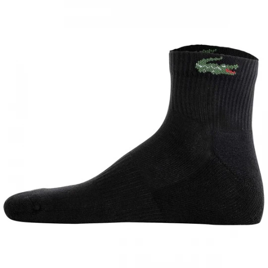 Foto van product LACOSTE Sokken olijfgroen / lichtrood / zwart