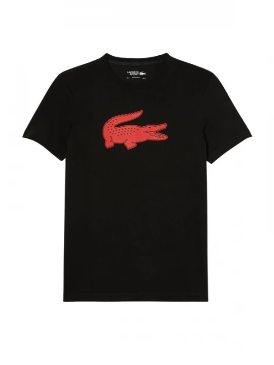 Foto van product Lacoste Sport Shirt oranjerood / zwart