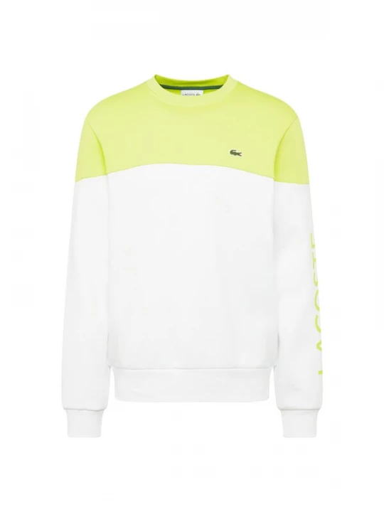 Foto van product LACOSTE Sweatshirt appel / wit
