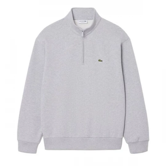 Foto van product LACOSTE Sweatshirt grijs gemêleerd / groen / rood / wit