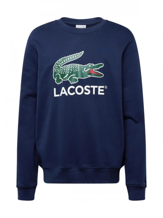 Foto van product LACOSTE Sweatshirt navy / groen / rood / wit
