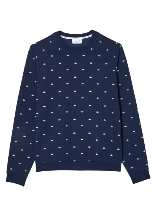 Foto van product LACOSTE Sweatshirt navy / wit