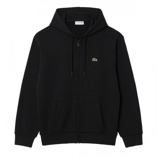 Foto van product LACOSTE Sweatvest groen / zwart / wit