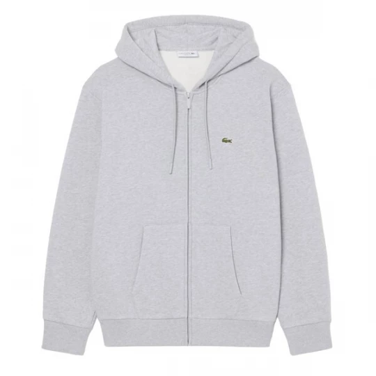 Foto van product LACOSTE Sweatvest lichtgrijs / groen
