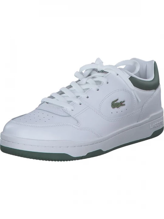 Foto van product LACOSTE Veterschoen 'Linedrive' donkergroen / wit