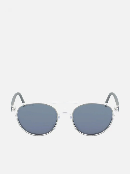 Foto van product LACOSTE Zonnebril 'Lacoste L881S N Crystal / grey / 18 / 145 UNISEX Sunglasses' grijs