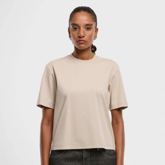 Foto van product Ladies Sorona® Regular Boxy Tee Urban Classics beżowy