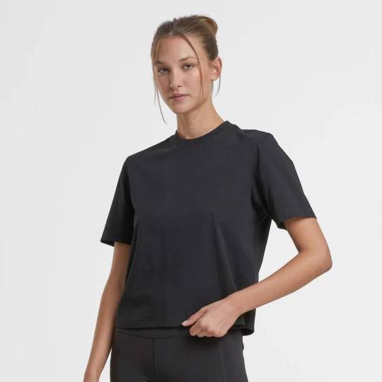 Foto van product Ladies Sorona® Regular Boxy Tee Urban Classics zwart
