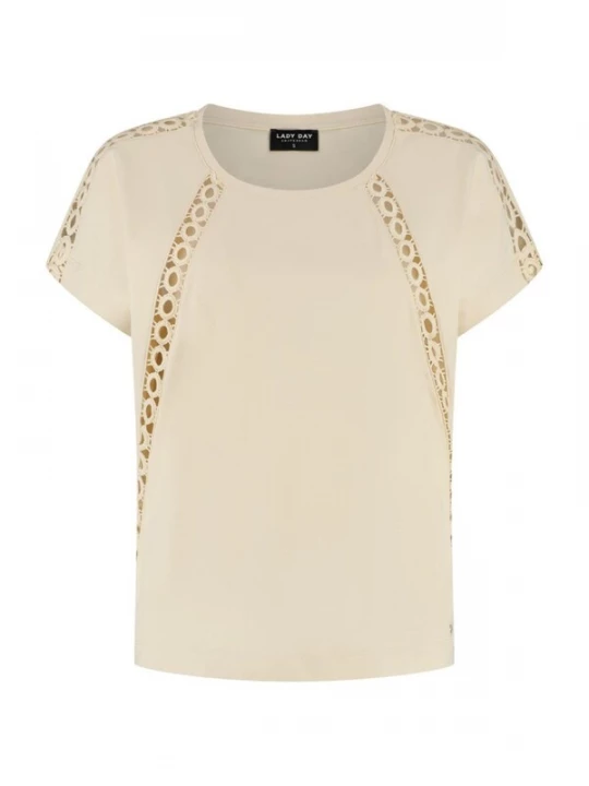 Foto van product Lady Day Shirt 'Lady Day Lillian shirt creme' crème
