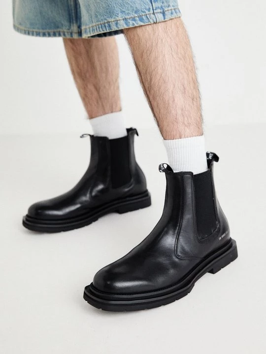Foto van product Lage laarzen Steve Madden zwart
