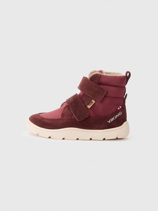 Foto van product Lage laarzen Viking bordeauxrood
