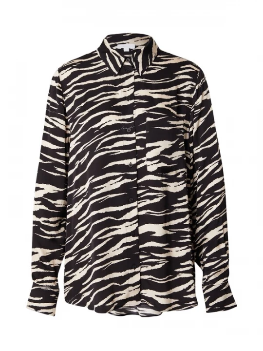 Foto van product Lala Berlin Blouse 'Bo' crème / zwart
