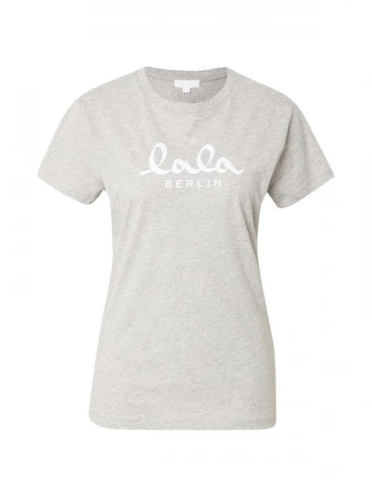 Foto van product Lala Berlin Shirt lichtgrijs / wit