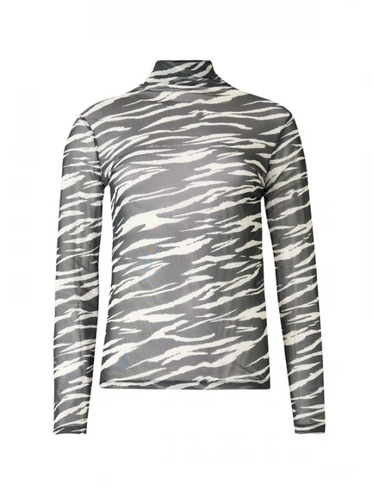 Foto van product Lala Berlin Shirt 'Lois' zwart / wit
