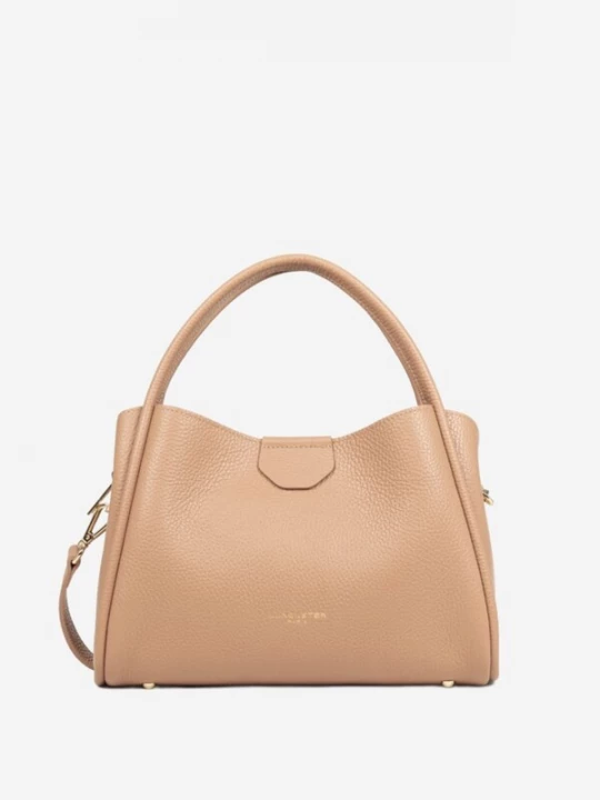 Foto van product LANCASTER Paris Handtas 'Lancaster Sac à main Aimantée M Ida Double Naturel - In - Beige' beige