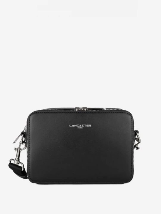 Foto van product LANCASTER Paris Handtas 'Lancaster Sacoche Double Zip S Paris Homme Noir' zwart