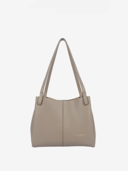 Foto van product LANCASTER Paris Shopper 'Lancaster Sac cabas épaule S Sierra Haus Galet' grijs