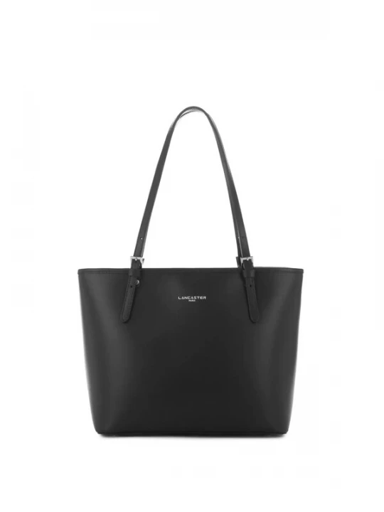 Foto van product LANCASTER Paris Shopper 'Lancaster Sac cabas épaule Zippée M Smooth Noir' zwart