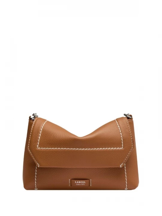 Foto van product Lancel Schoudertas 'Lancel Sac Rabat S Ninon Soft Camel Femme A1403020TU' bruin