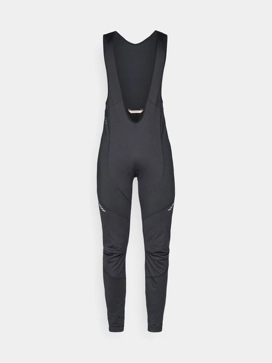 Foto van product Lange fietsbroek met bandjes Vaude zwart