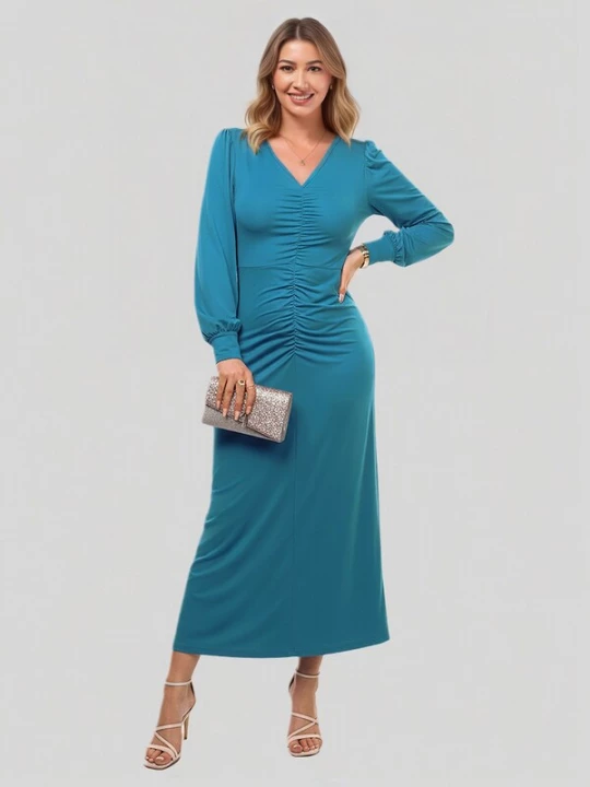 Foto van product LapaPlus Avondjurk 'Women Dress' blauw