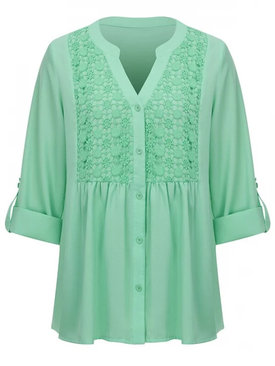 Foto van product LapaPlus Blouse 'Women Tops' lichtgroen