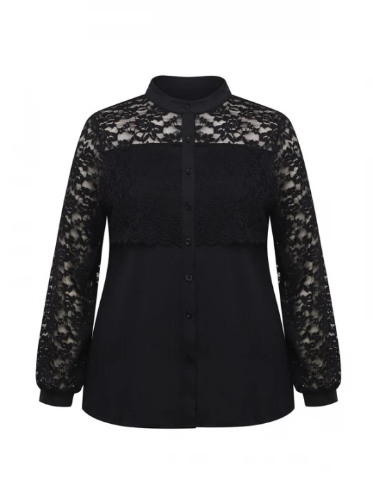 Foto van product LapaPlus Blouse 'Women Tops' zwart