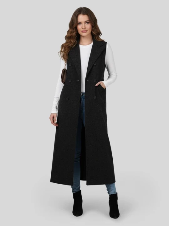 Foto van product LapaPlus Gilet 'Women Vest' grijs