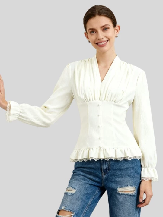 Foto van product LapaPlus Shirt abrikoos