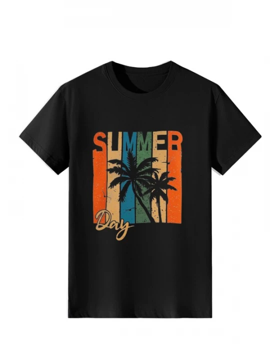Foto van product LapaPlus Shirt 'Summer Day' zwart