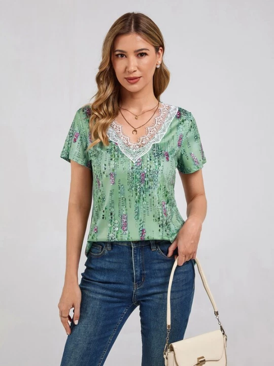 Foto van product LapaPlus Top 'Women Shirt' groen