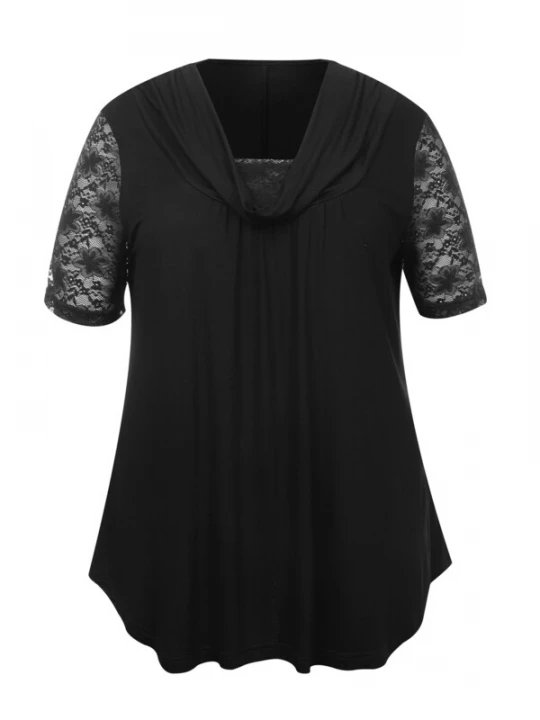 Foto van product LapaPlus Top 'Women Shirt' zwart