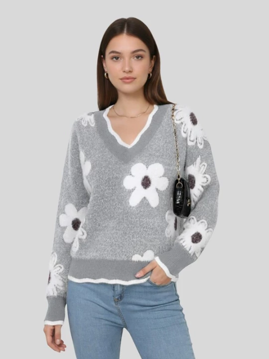 Foto van product LapaPlus Trui 'Women Tops' grijs