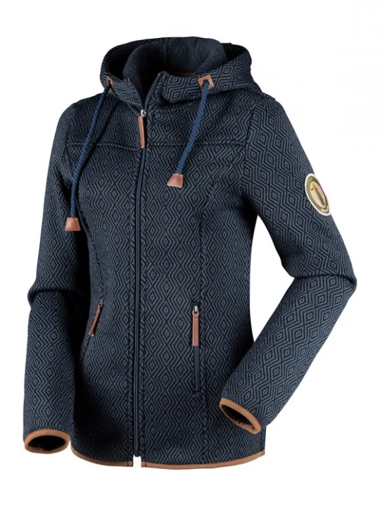 Foto van product LASCANA ACTIVE Functionele fleece jas navy / zwart