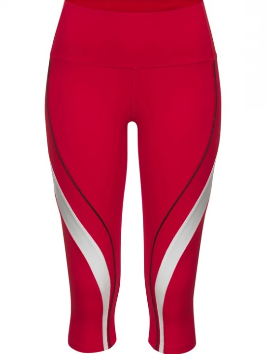 Foto van product LASCANA ACTIVE Leggings rood / zwart / wit