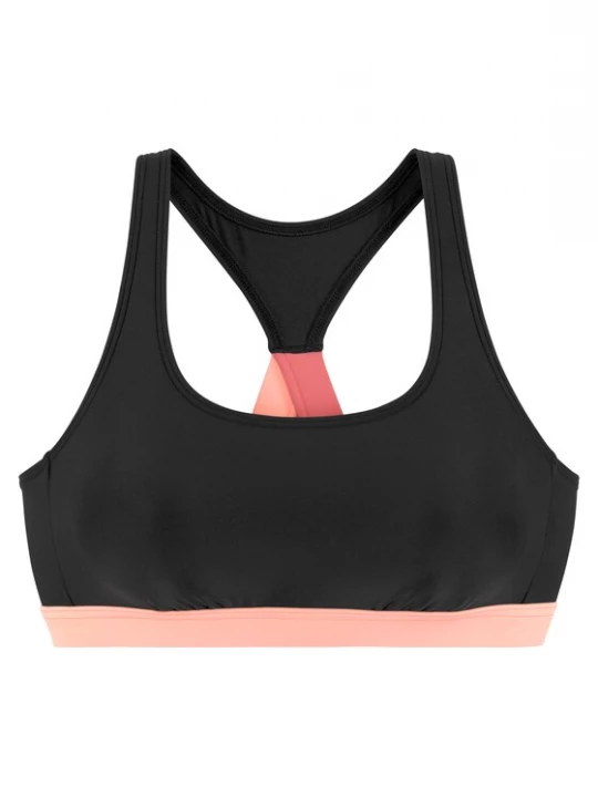 Foto van product LASCANA ACTIVE Sportbikinitop pastelroze / zwart