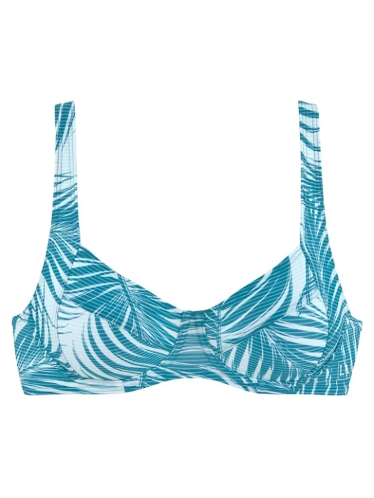Foto van product LASCANA ACTIVE Sportbikinitop petrol / wit