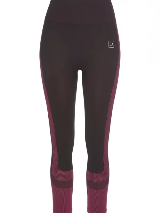 Foto van product LASCANA ACTIVE Sportbroek bessen / donkerlila / wit