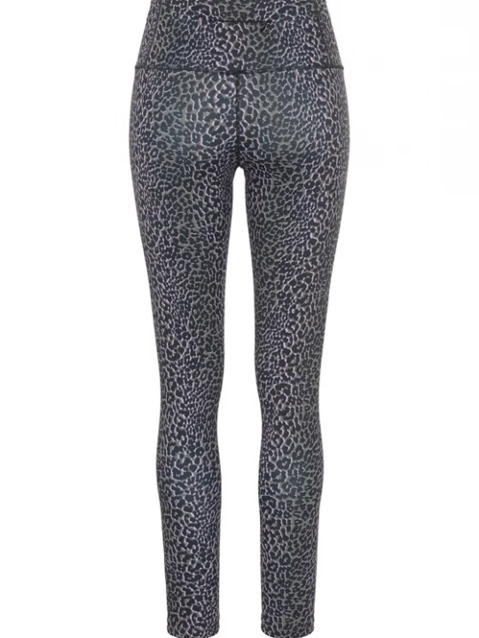 Foto van product LASCANA ACTIVE Sportbroek grijs / zwart / wit